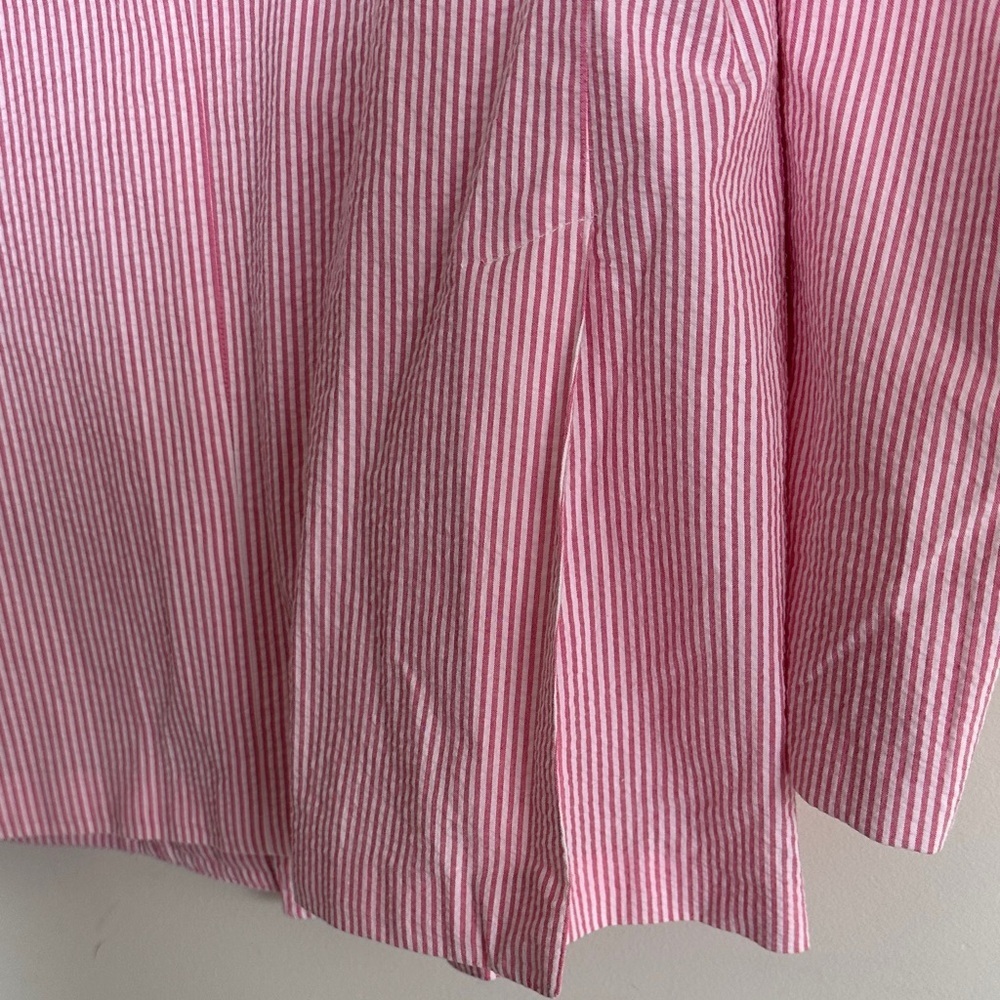 Phineas Cole Men's Pink Striped Double-Breasted Blazer - Picture 8 of 13